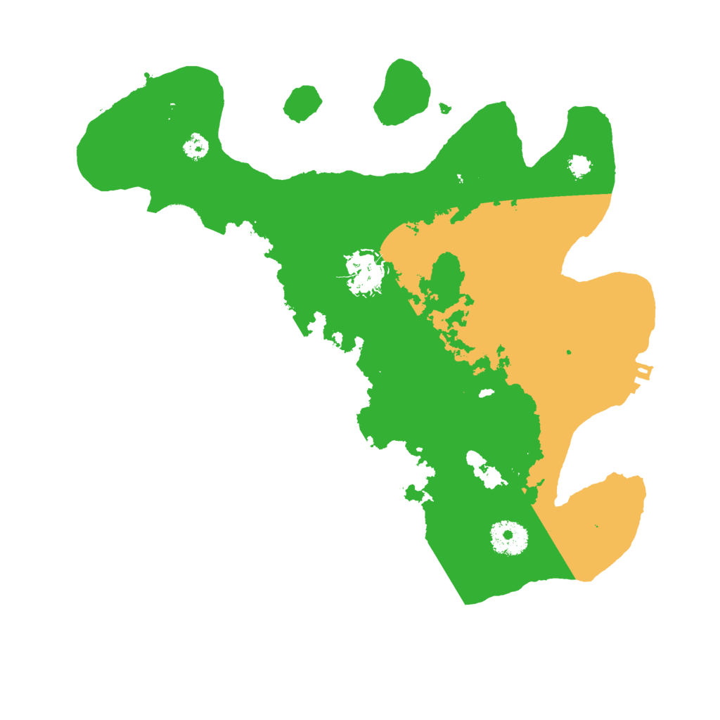 Biome Rust Map: Procedural Map, Size: 3000, Seed: 731517394