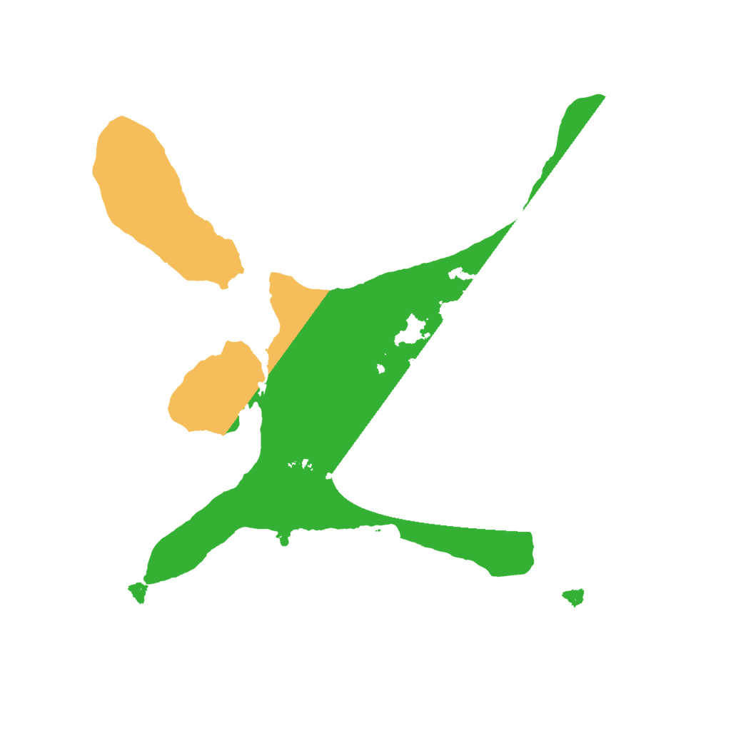 Biome Rust Map: Procedural Map, Size: 1850, Seed: 128