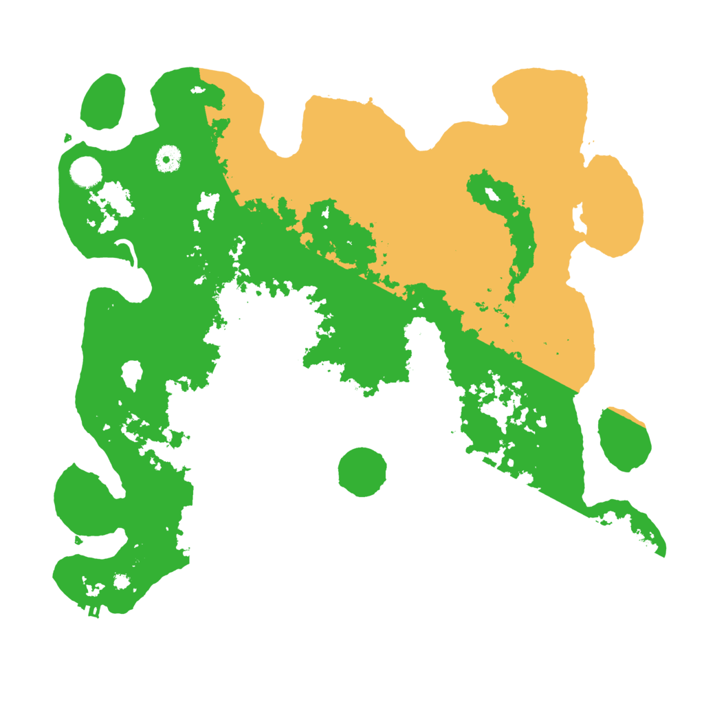 Biome Rust Map: Procedural Map, Size: 4000, Seed: 1234556890