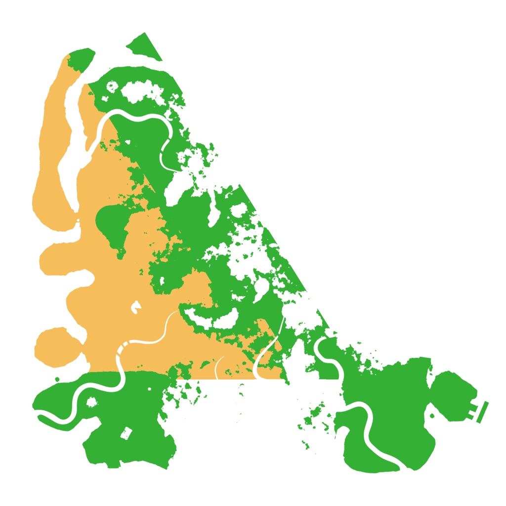 Biome Rust Map: Procedural Map, Size: 4500, Seed: 1359596778