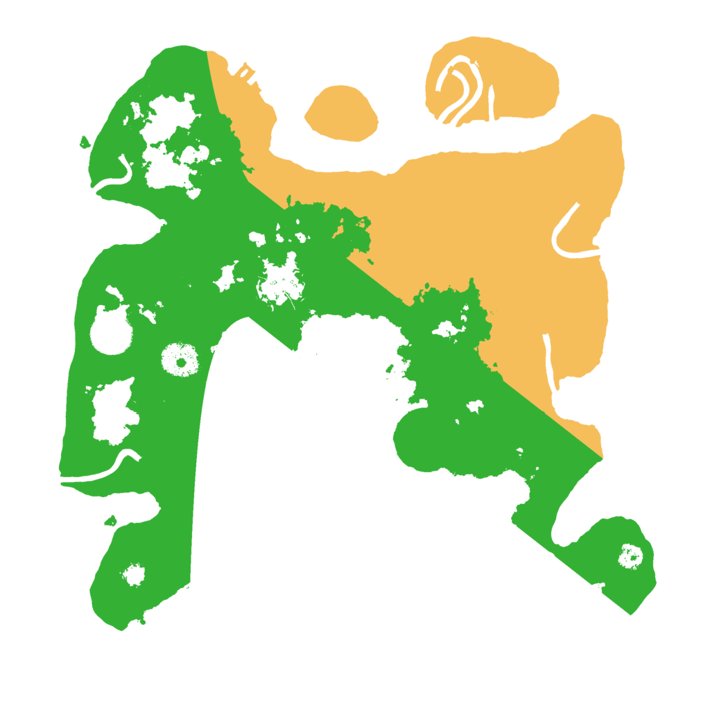 Biome Rust Map: Procedural Map, Size: 3000, Seed: 32367811