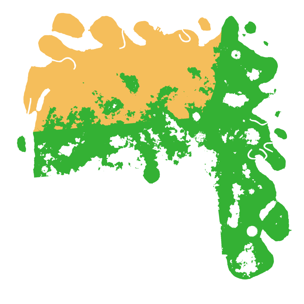 Biome Rust Map: Procedural Map, Size: 5000, Seed: 11122010