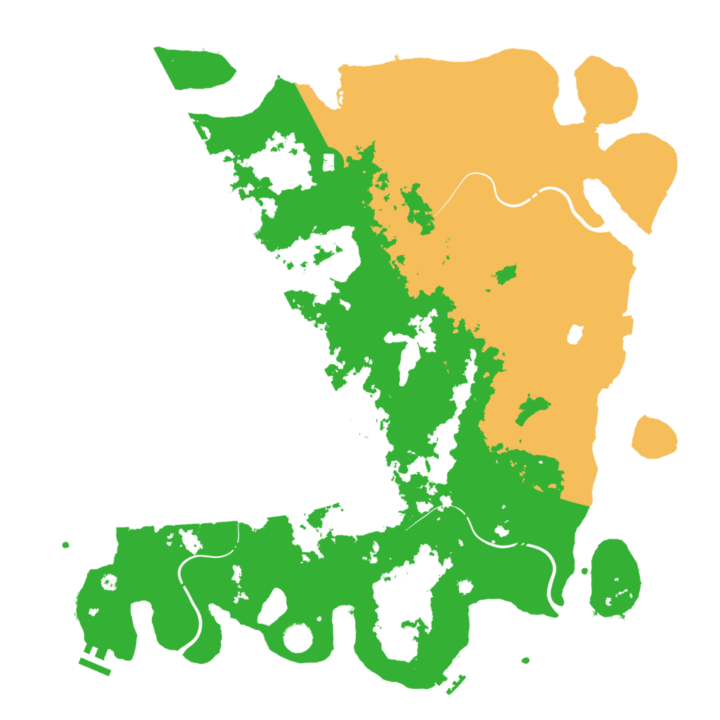 Biome Rust Map: Procedural Map, Size: 4400, Seed: 1348367890