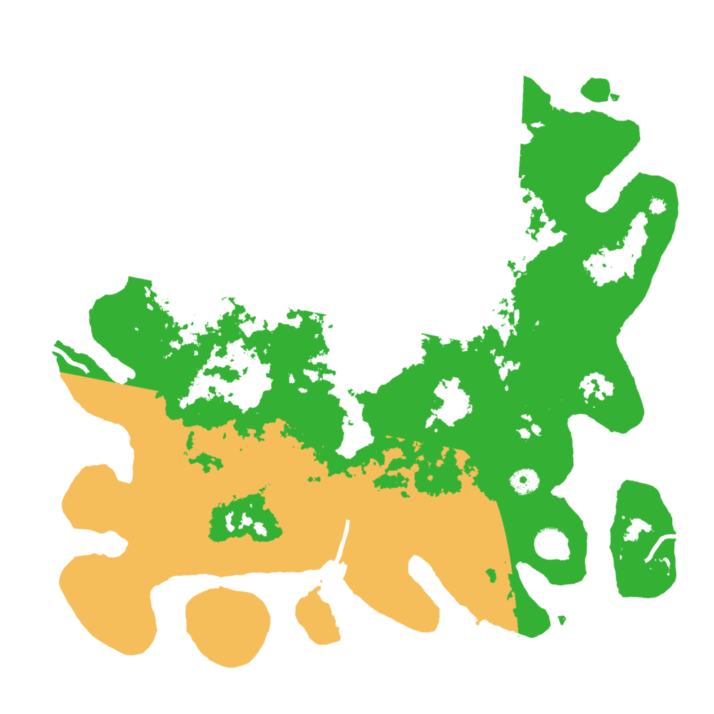 Biome Rust Map: Procedural Map, Size: 4000, Seed: 415551
