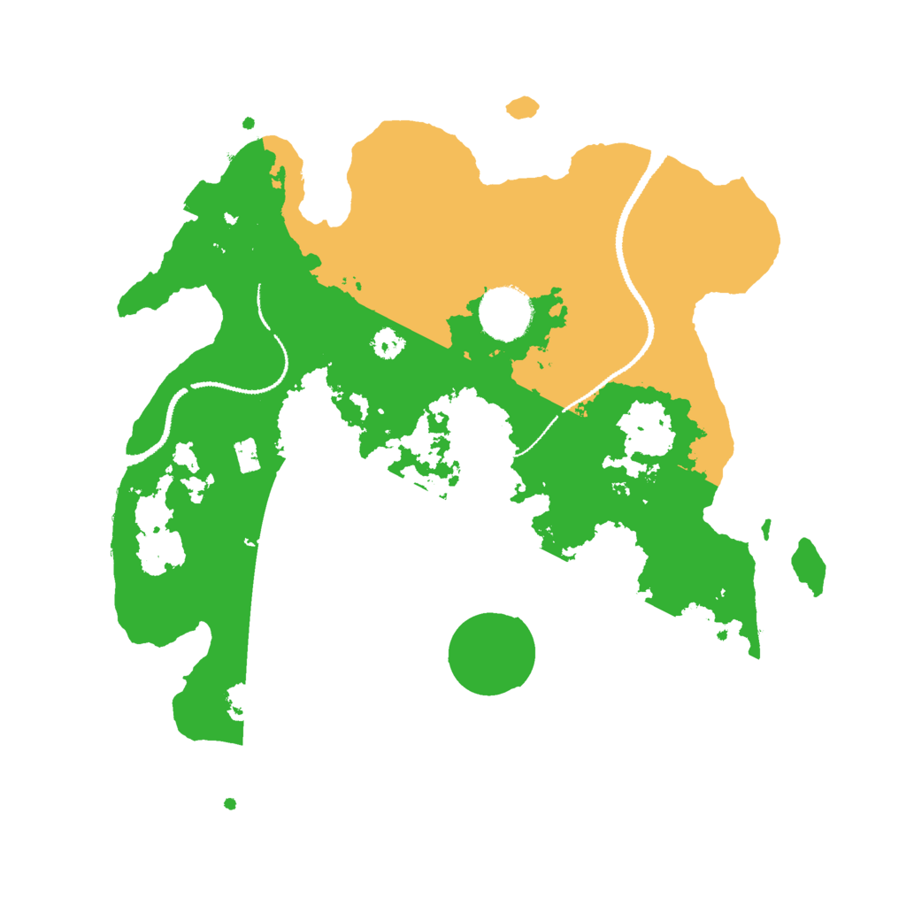 Biome Rust Map: Procedural Map, Size: 3000, Seed: 322167957