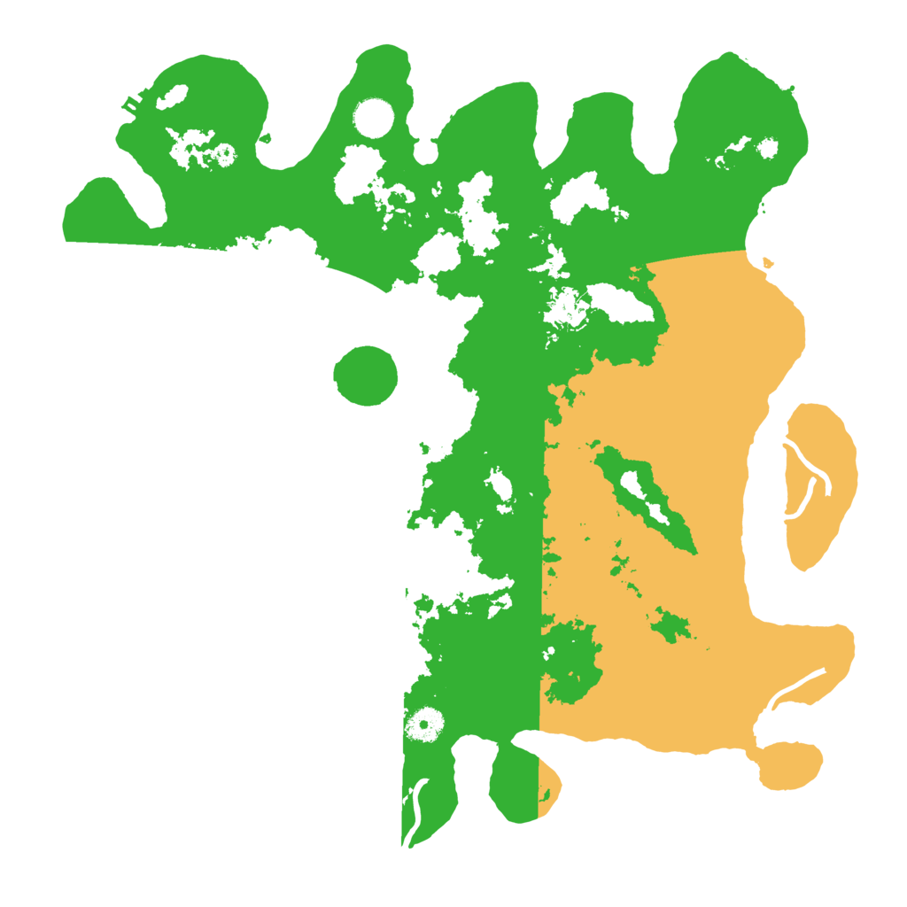 Biome Rust Map: Procedural Map, Size: 4000, Seed: 254460