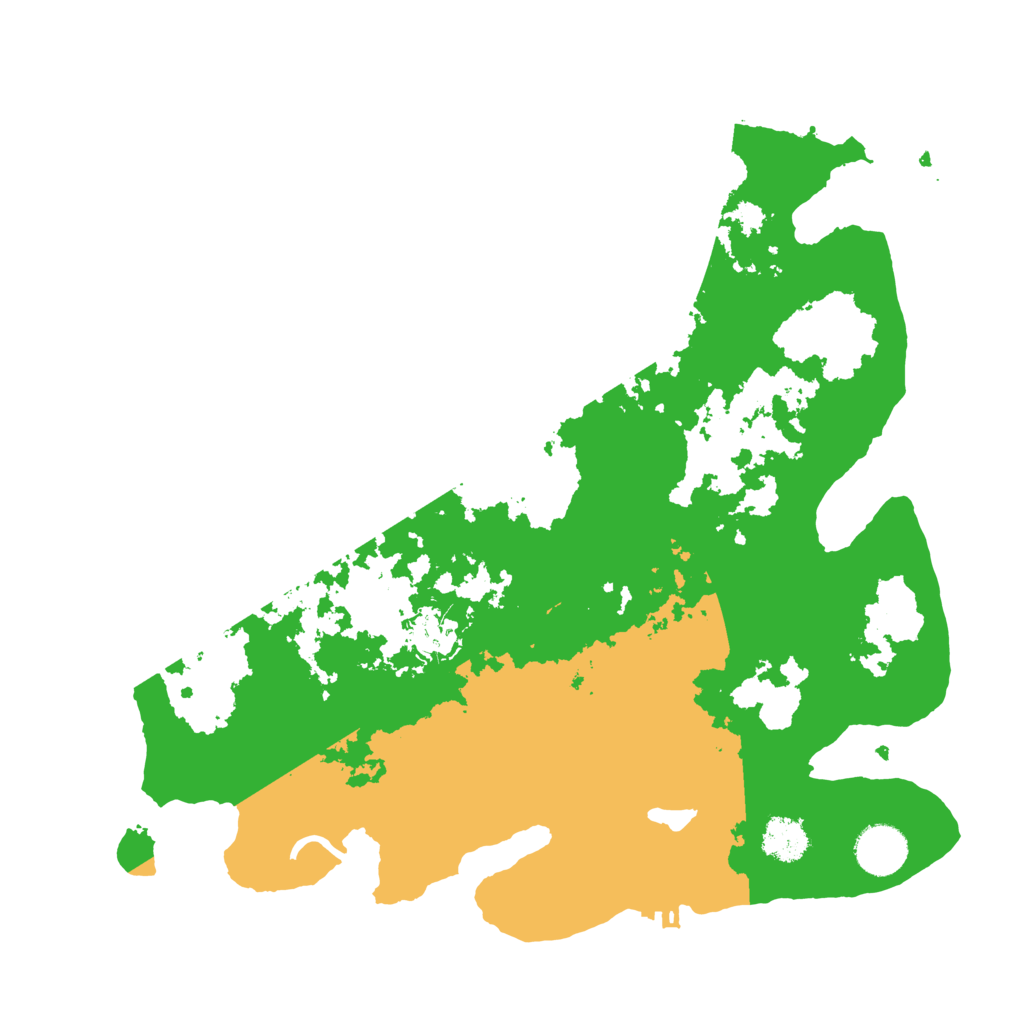 Biome Rust Map: Procedural Map, Size: 3500, Seed: 997