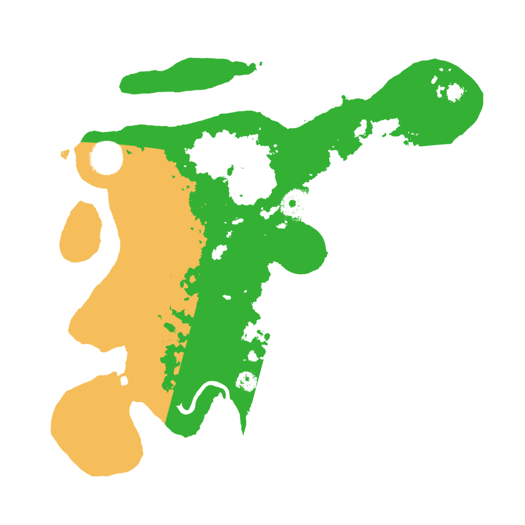Biome Rust Map: Procedural Map, Size: 2800, Seed: 939393