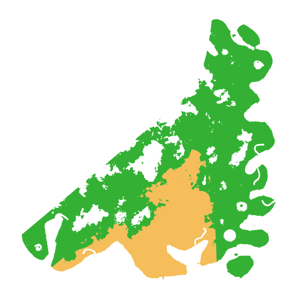 Biome Rust Map: Procedural Map, Size: 4300, Seed: 442841025