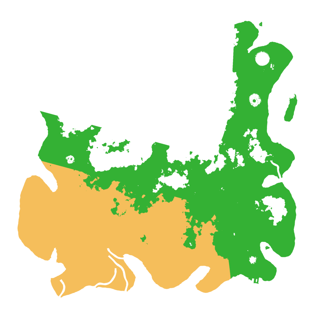 Biome Rust Map: Procedural Map, Size: 4000, Seed: 934984