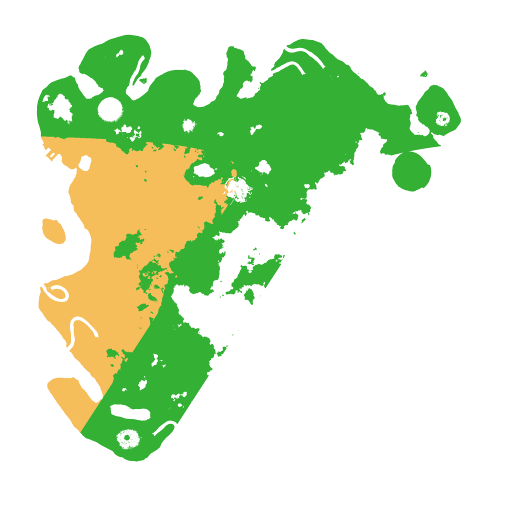 Biome Rust Map: Procedural Map, Size: 3700, Seed: 1551270119