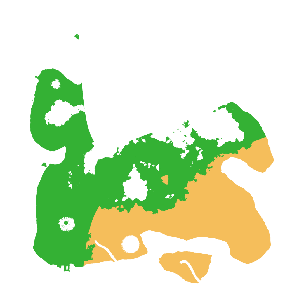 Biome Rust Map: Procedural Map, Size: 3000, Seed: 92519