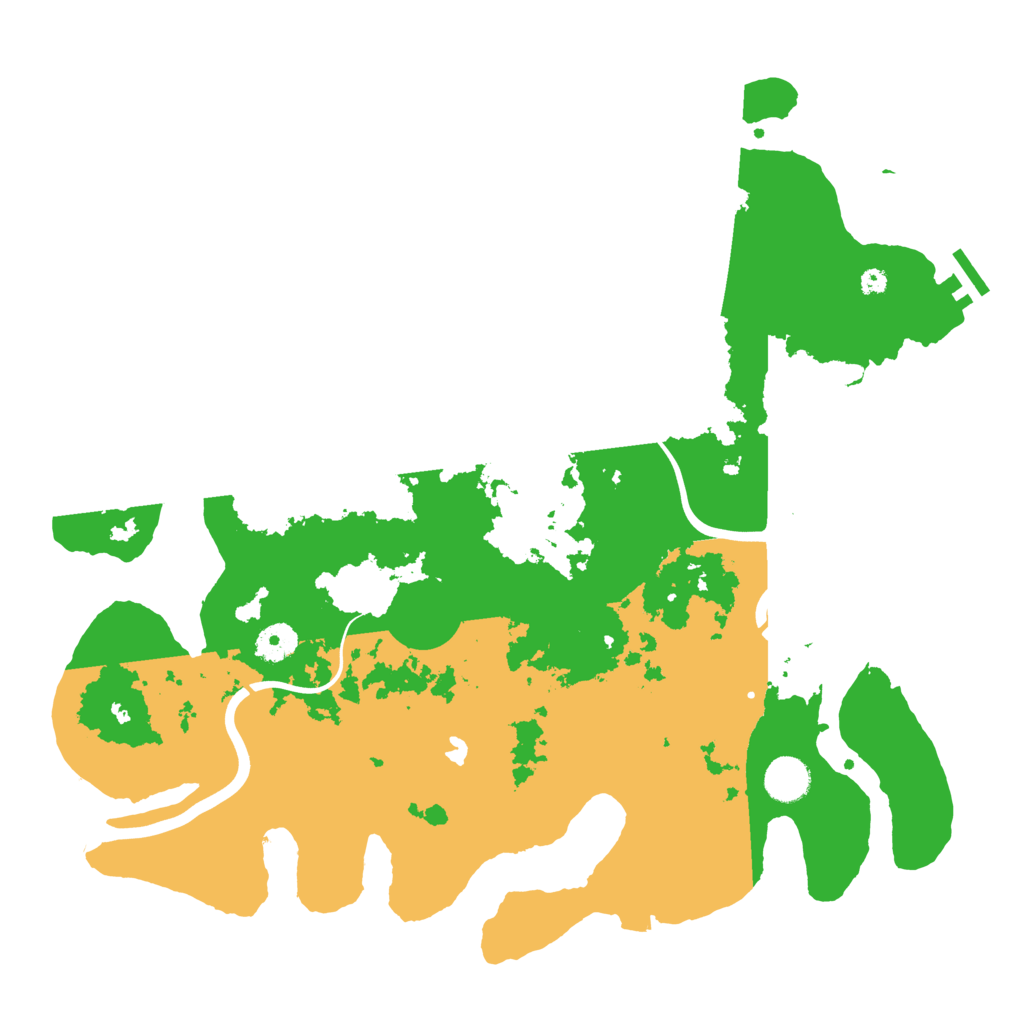 Biome Rust Map: Procedural Map, Size: 4000, Seed: 4649