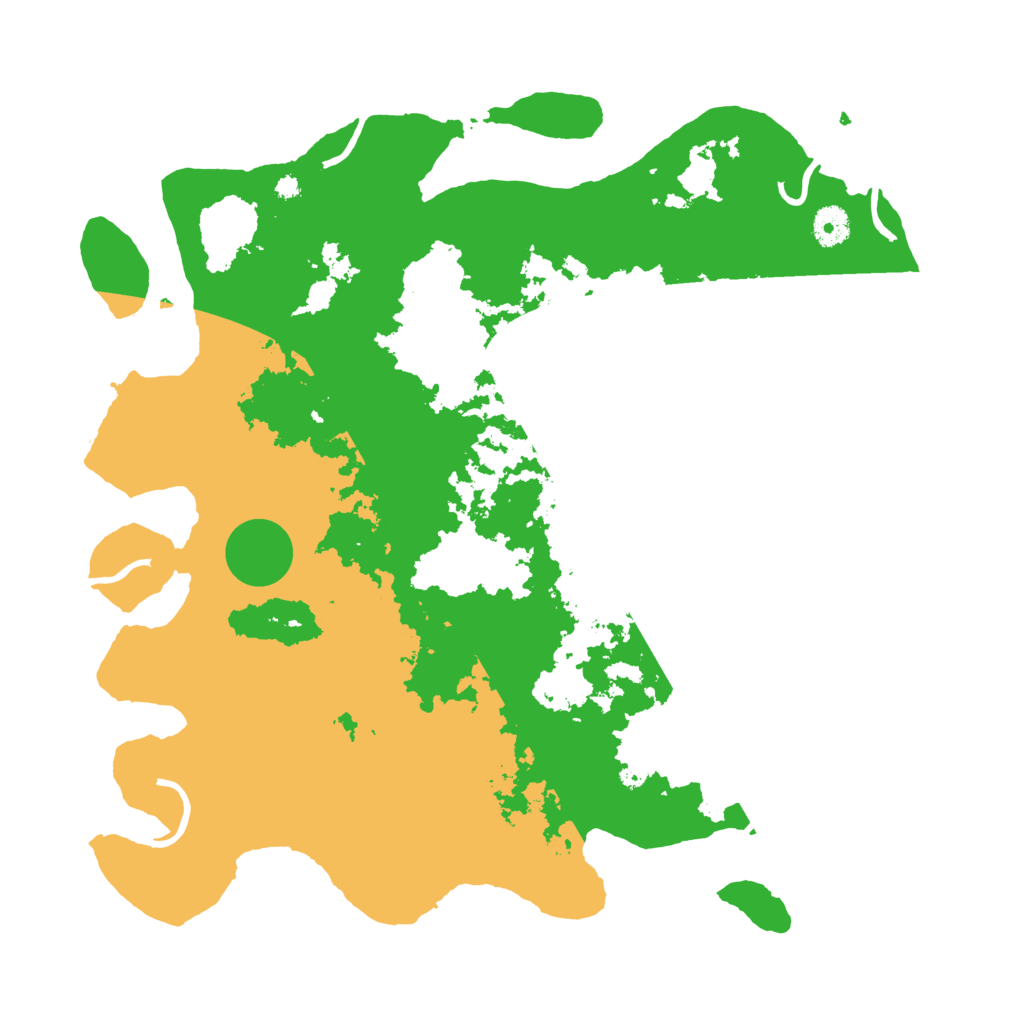 Biome Rust Map: Procedural Map, Size: 4000, Seed: 1077625679