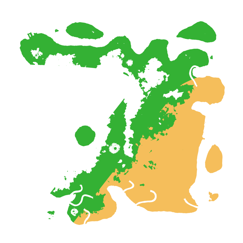 Biome Rust Map: Procedural Map, Size: 3500, Seed: 907844147