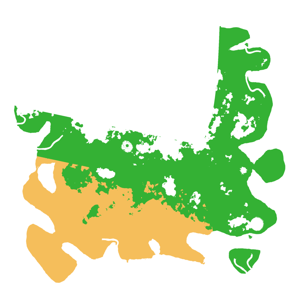 Biome Rust Map: Procedural Map, Size: 4000, Seed: 14949