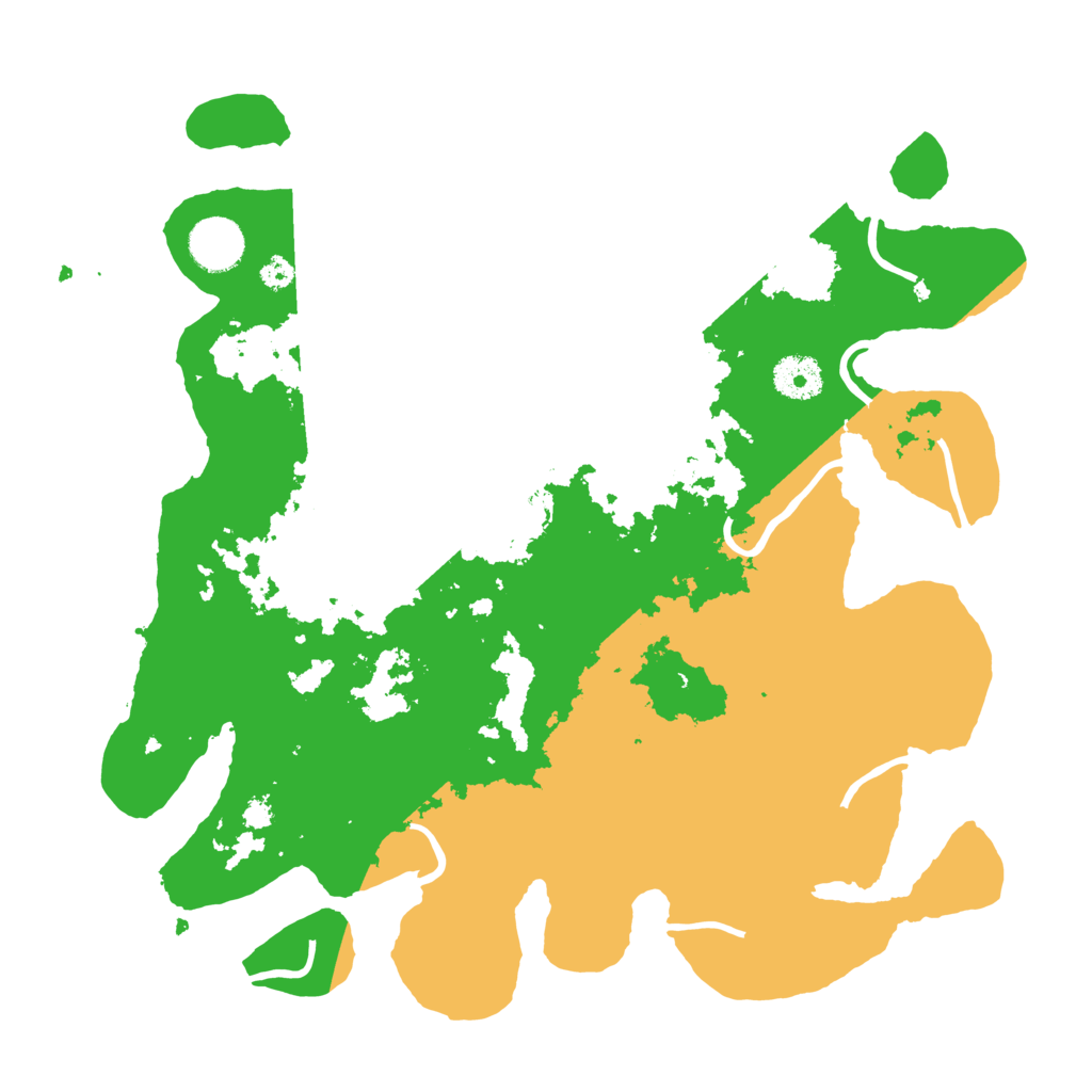 Biome Rust Map: Procedural Map, Size: 3500, Seed: 1450578208