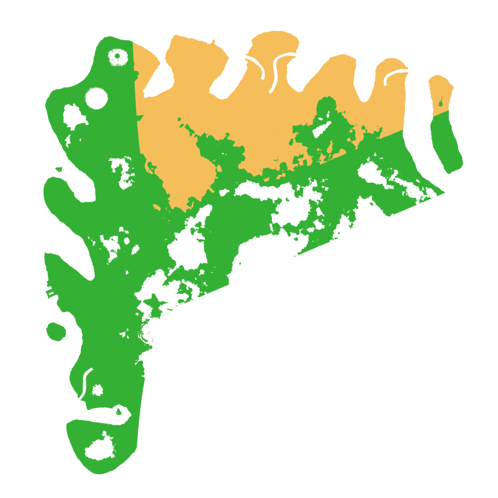 Biome Rust Map: Procedural Map, Size: 4000, Seed: 127516
