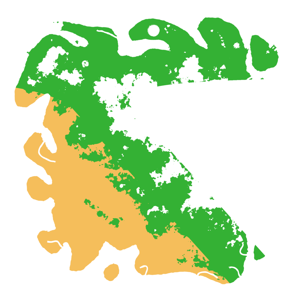 Biome Rust Map: Procedural Map, Size: 4500, Seed: 391341703