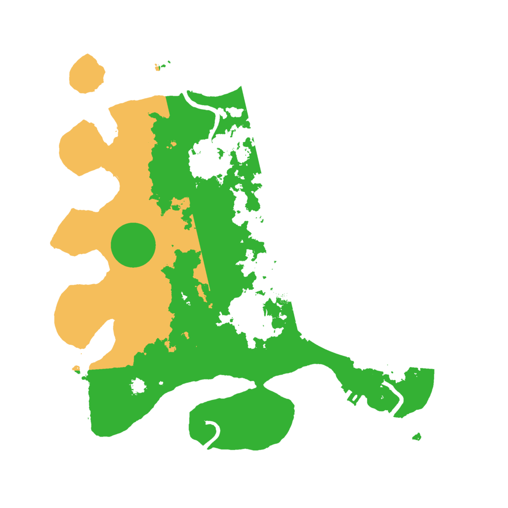 Biome Rust Map: Procedural Map, Size: 3000, Seed: 1737439134