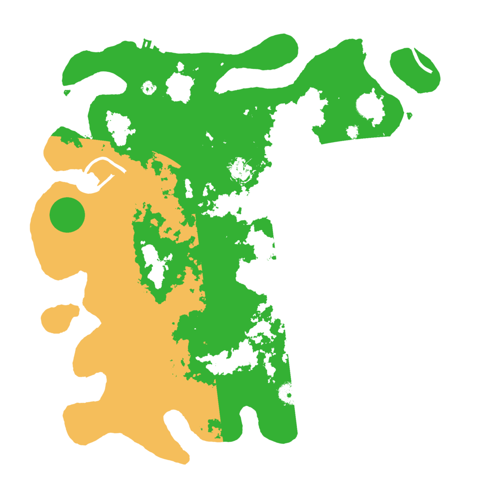 Biome Rust Map: Procedural Map, Size: 3750, Seed: 518607165