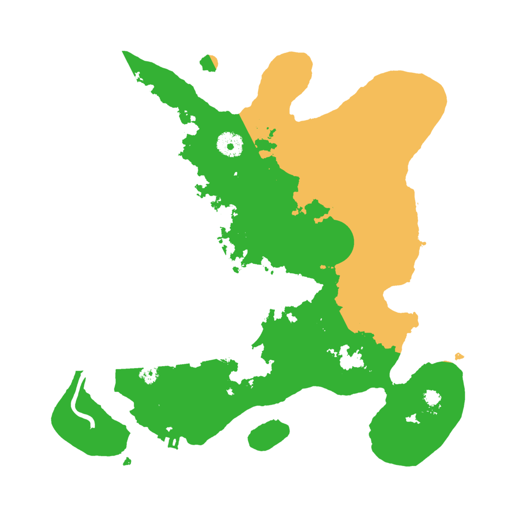 Biome Rust Map: Procedural Map, Size: 3000, Seed: 920730