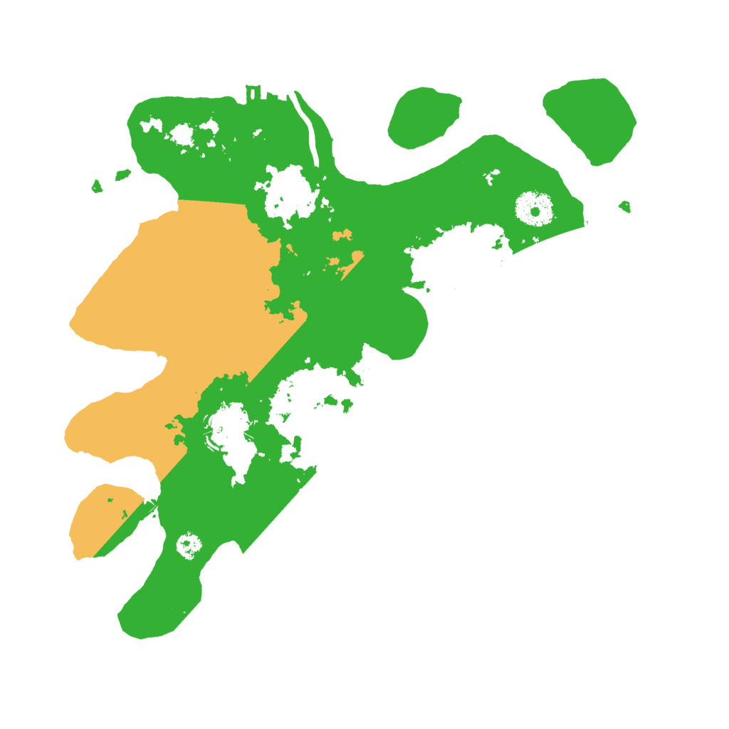 Biome Rust Map: Procedural Map, Size: 3000, Seed: 20022589