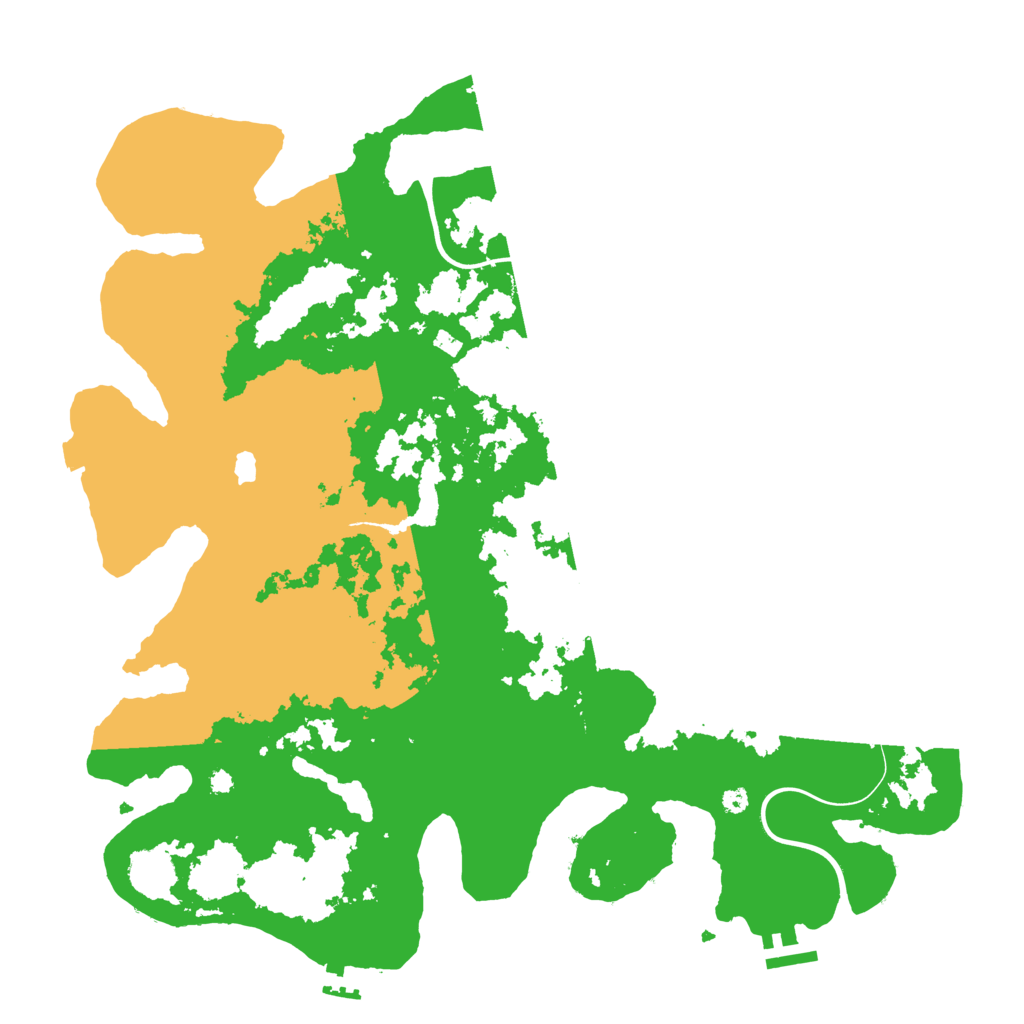 Biome Rust Map: Procedural Map, Size: 4000, Seed: 103481221