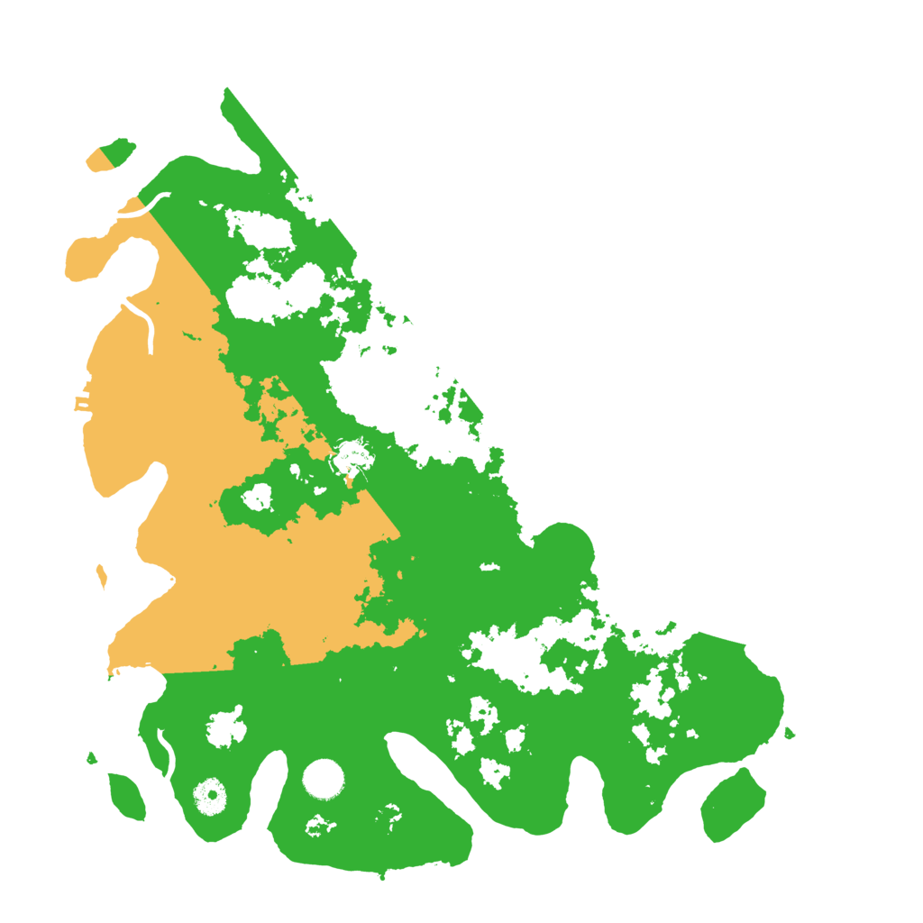 Biome Rust Map: Procedural Map, Size: 4000, Seed: 652256260