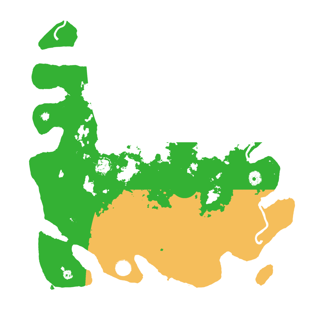 Biome Rust Map: Procedural Map, Size: 3500, Seed: 1353272178