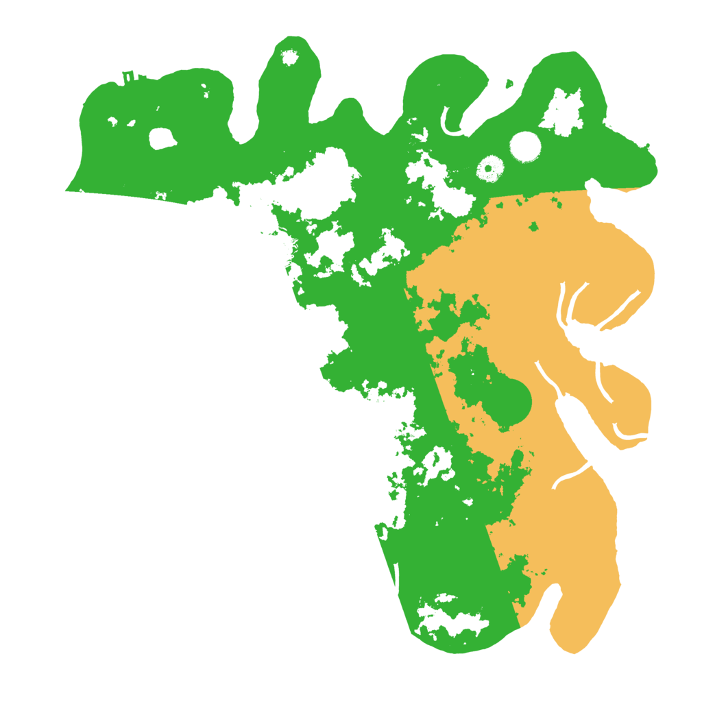Biome Rust Map: Procedural Map, Size: 4000, Seed: 6496