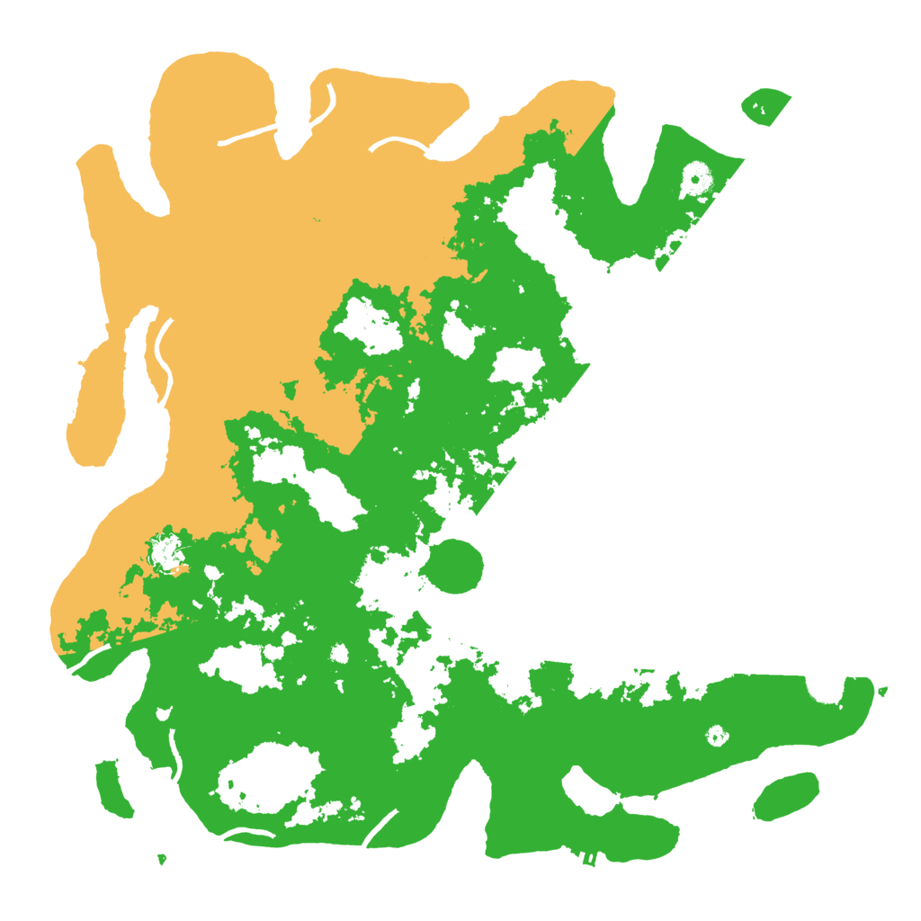 Biome Rust Map: Procedural Map, Size: 4500, Seed: 334074777