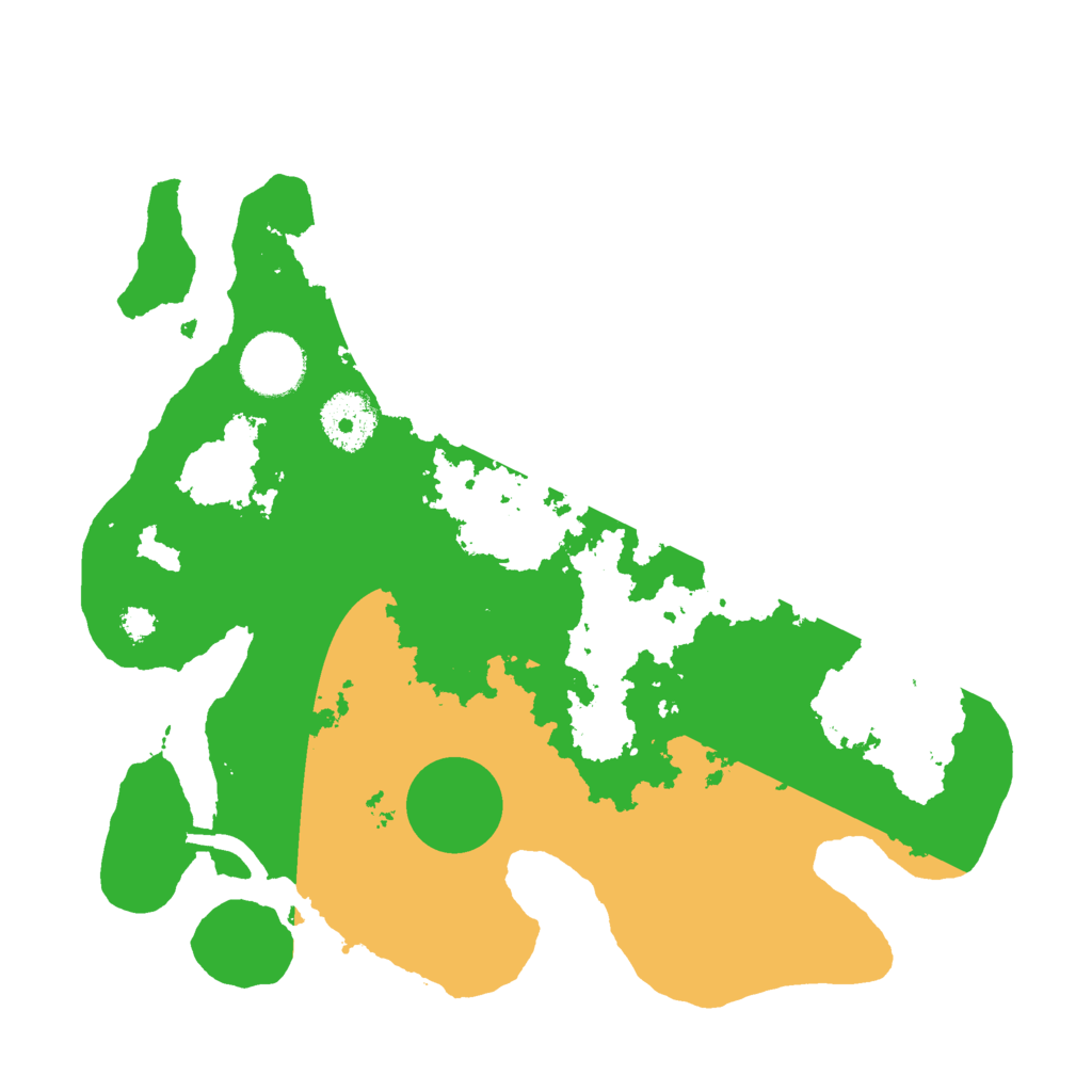 Biome Rust Map: Procedural Map, Size: 3000, Seed: 10102