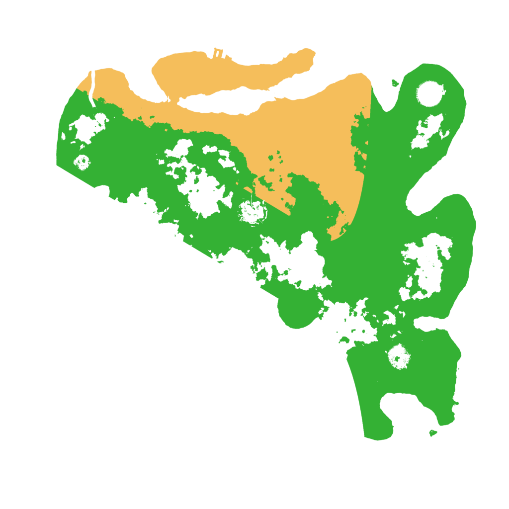 Biome Rust Map: Procedural Map, Size: 3500, Seed: 3561471