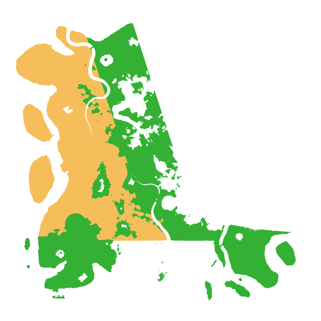 Biome Rust Map: Procedural Map, Size: 4000, Seed: 5611816