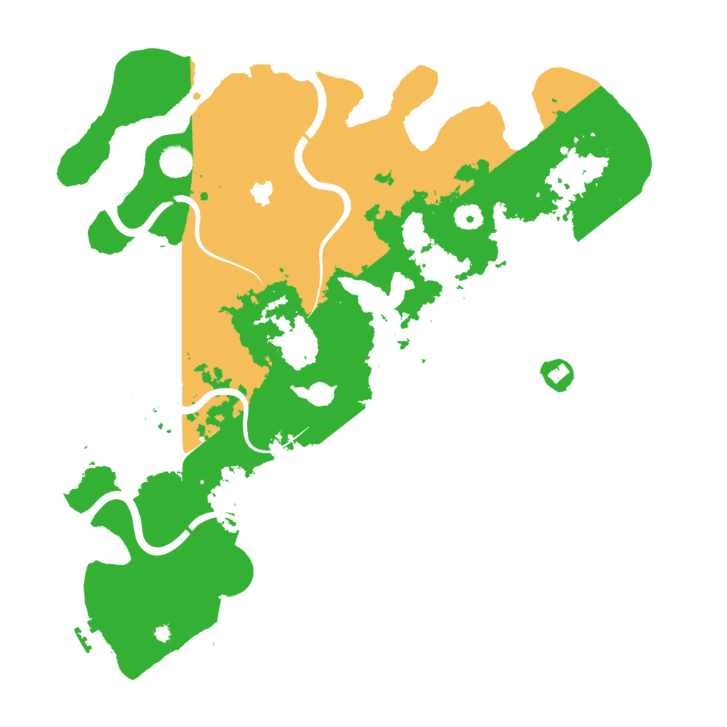 Biome Rust Map: Procedural Map, Size: 4000, Seed: 844242