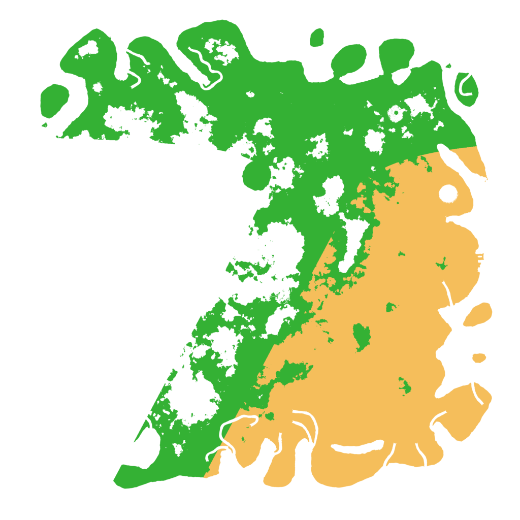 Biome Rust Map: Procedural Map, Size: 5000, Seed: 649222