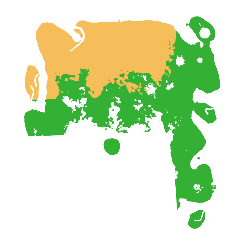 Biome Rust Map: Procedural Map, Size: 4000, Seed: 890607