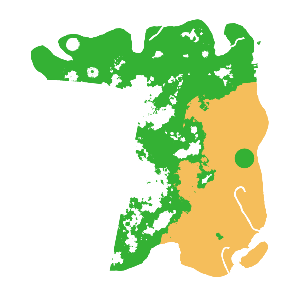 Biome Rust Map: Procedural Map, Size: 4000, Seed: 13446