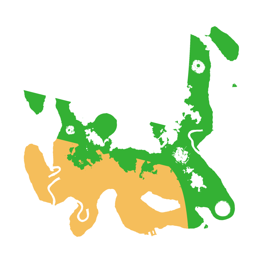 Biome Rust Map: Procedural Map, Size: 3000, Seed: 41690