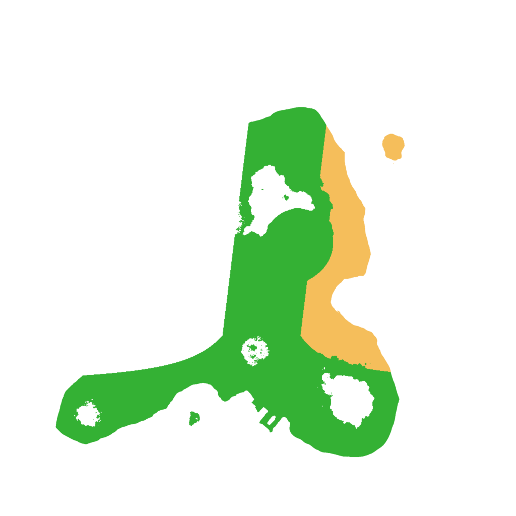 Biome Rust Map: Procedural Map, Size: 2000, Seed: 31102002