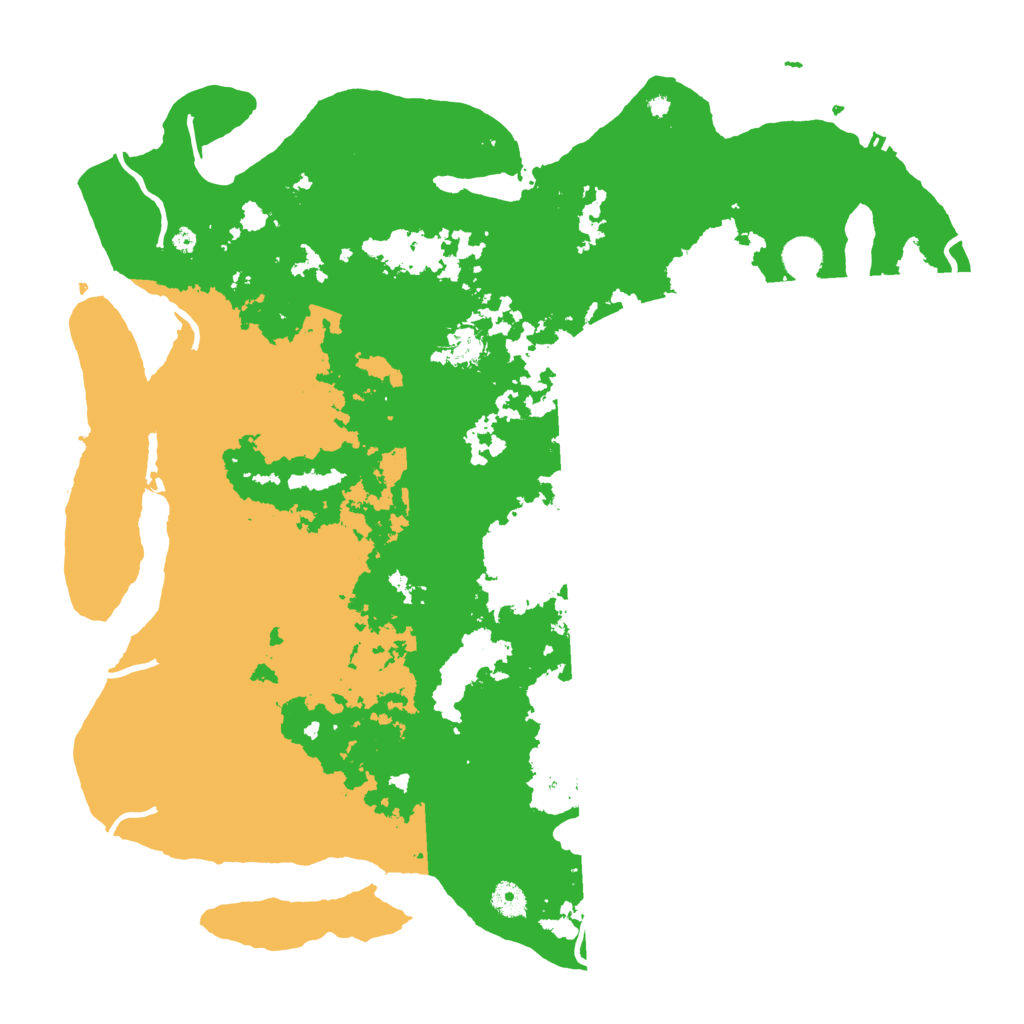 Biome Rust Map: Procedural Map, Size: 4500, Seed: 83874622