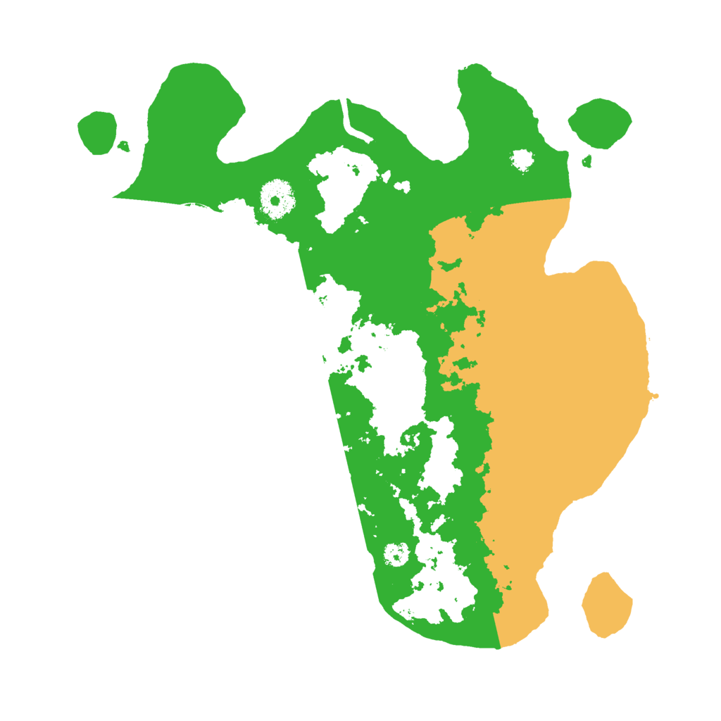 Biome Rust Map: Procedural Map, Size: 3000, Seed: 9674