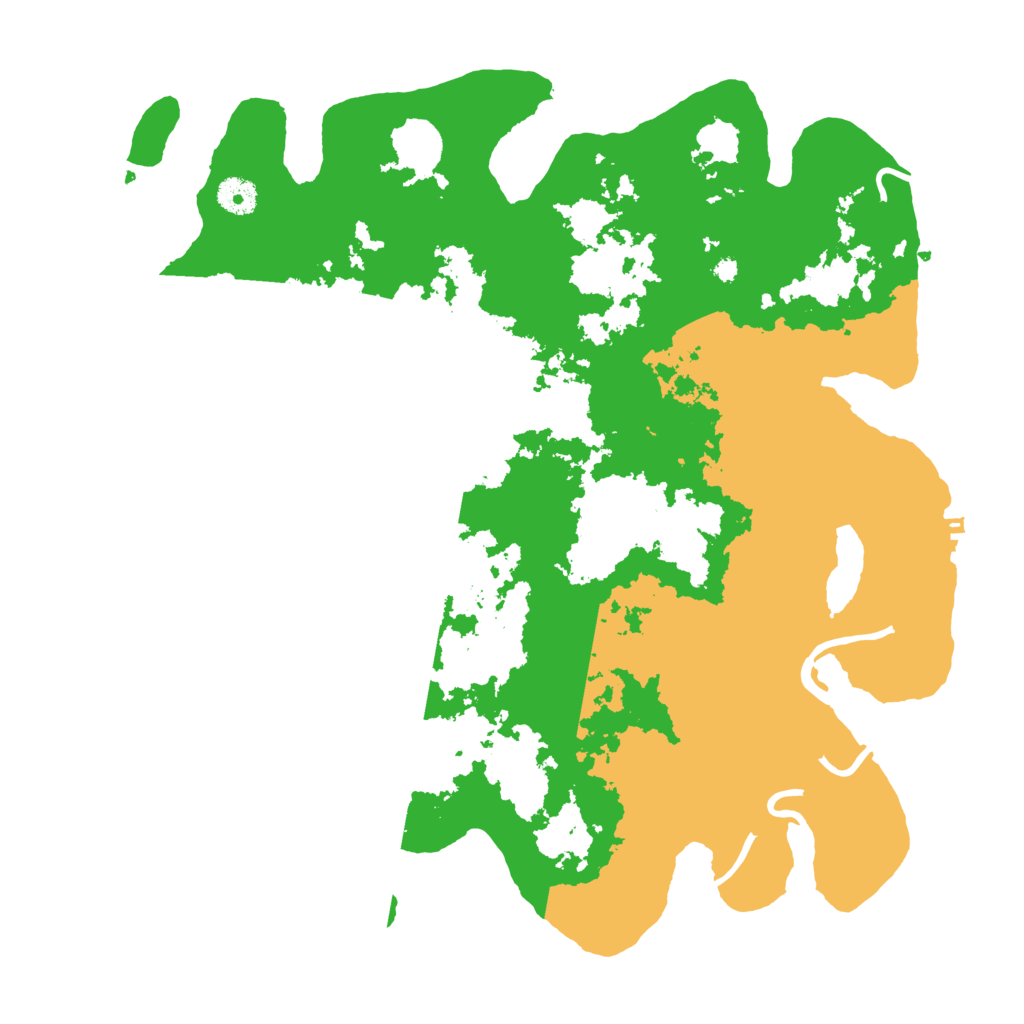 Biome Rust Map: Procedural Map, Size: 4000, Seed: 19850501