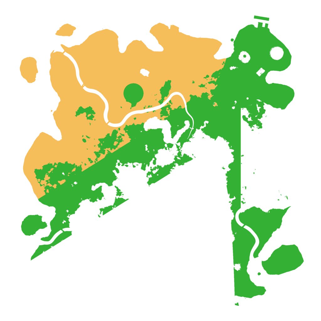 Biome Rust Map: Procedural Map, Size: 4250, Seed: 2093486339