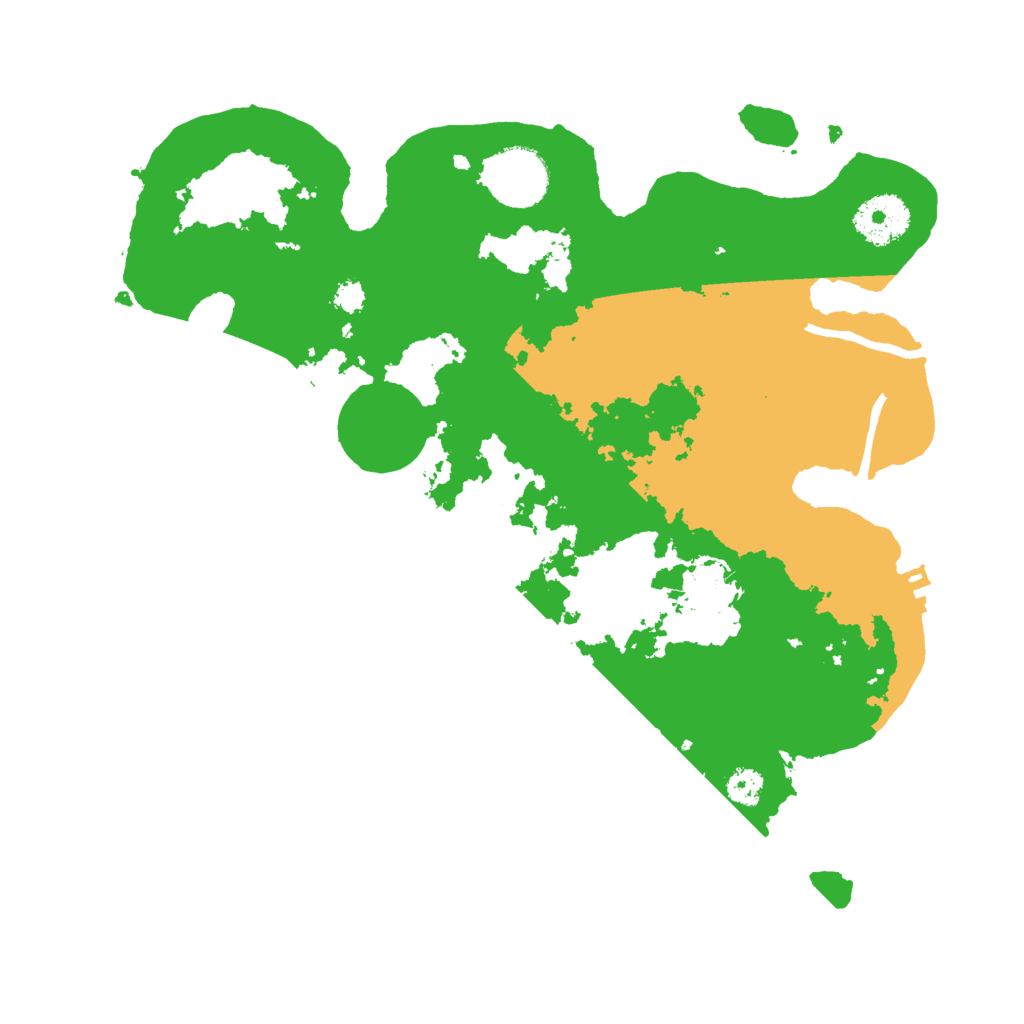 Biome Rust Map: Procedural Map, Size: 3000, Seed: 21113