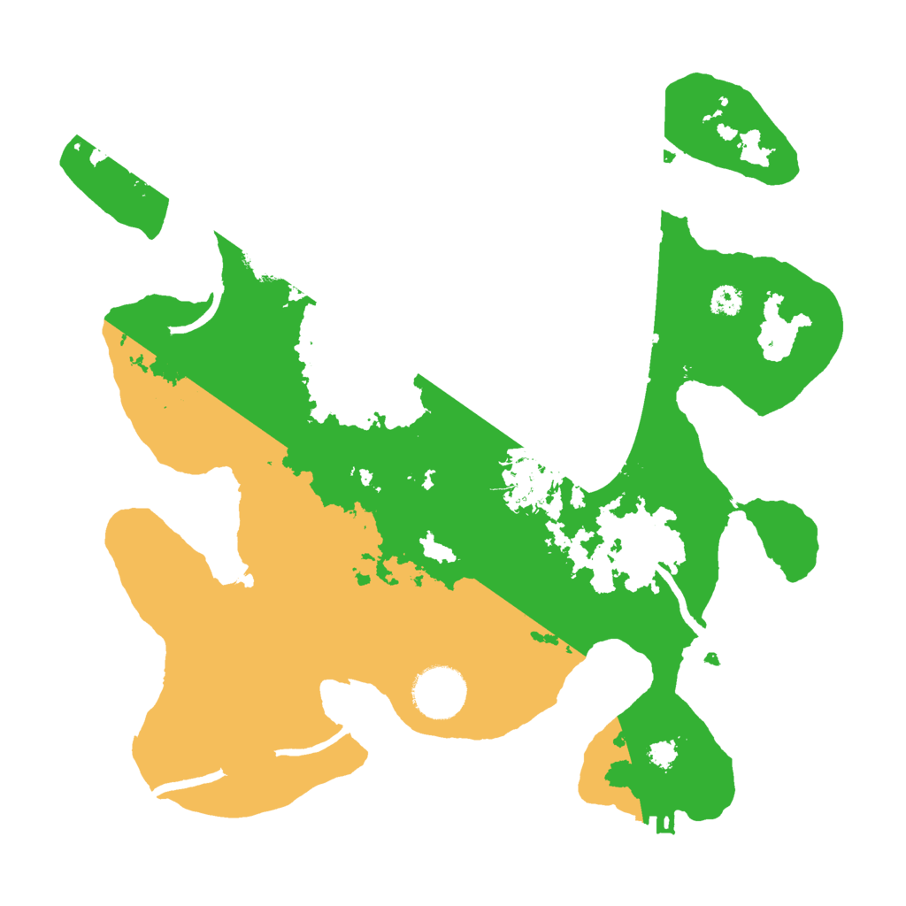 Biome Rust Map: Procedural Map, Size: 3000, Seed: 45488