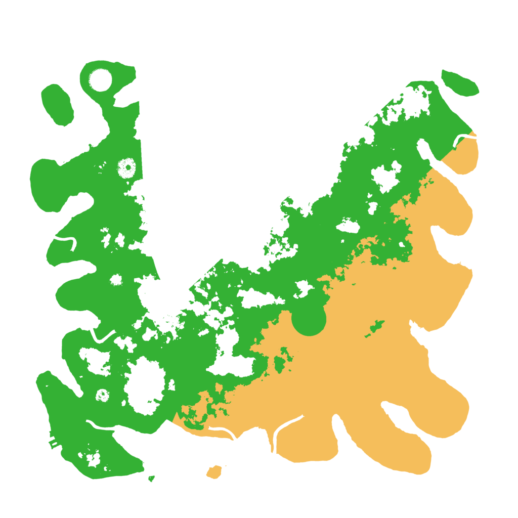Biome Rust Map: Procedural Map, Size: 4000, Seed: 797910133