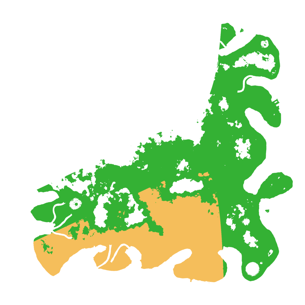 Biome Rust Map: Procedural Map, Size: 4000, Seed: 1792983496
