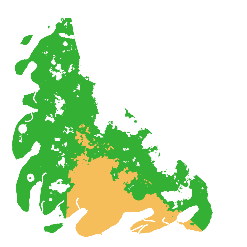 Biome Rust Map: Procedural Map, Size: 5000, Seed: 22582